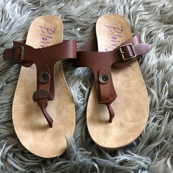 blowfish thong sandals